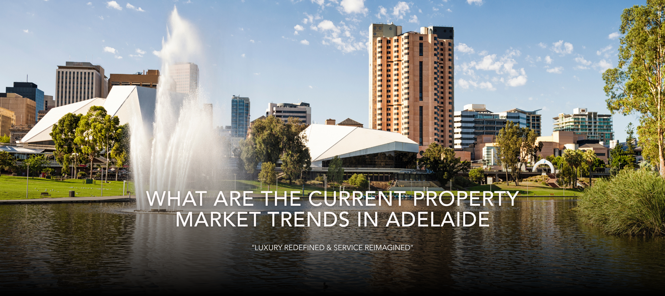 What are the current property market trends in Adelaide?